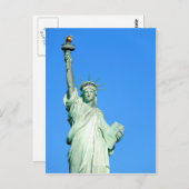 Foto van Liberty New York Briefkaart (Voorkant / Achterkant)