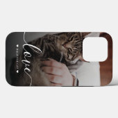 Foto van lieve kattenliefhebber Case-Mate iPhone case (Achterkant (horizontaal))