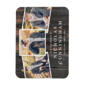 Foto van Life Country Rustic Dark Wood Magneet (Verticaal)