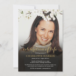 Foto van Life Floral White Blossom Kaart