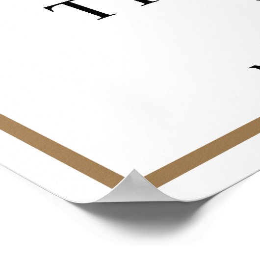 Foto van Life Simple Gold Lijst Poster (Hoek)