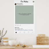 Foto van Lijst voor sociale media Poster (Keuken)