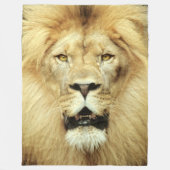 Foto van Lion Fleece Deken (Voorkant)