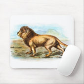 foto van Lion Mousepad Muismat (Met muis)