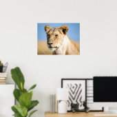 Foto van Lion Poster (Thuiskantoor)