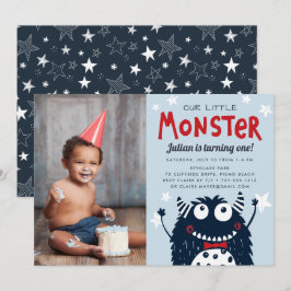 Foto van Little Monster Kids Birthday Kaart