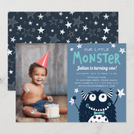 Foto van Little Monster Kids Birthday Kaart