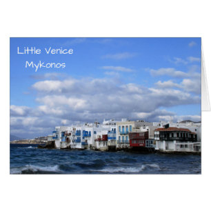 Foto van Little Venice, Mykonos, Cyclades, Grieken