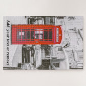 Foto van London red telephone box, Verenigd Konink Legpuzzel (Horizontaal)