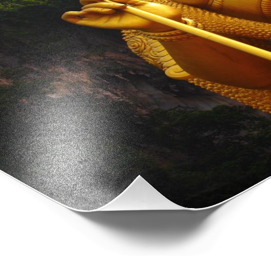 Foto van Lord Murugan Foto Afdruk (Hoek)