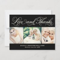 Foto van Love and Bedankt Black Weddenschap Hartel