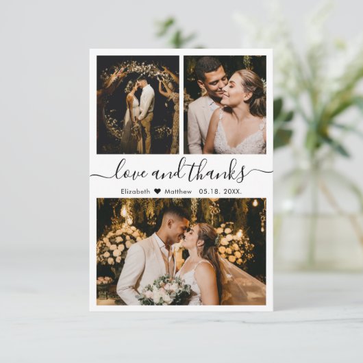 Foto van Love and Bedankt Script Weduwen (Staand voorkant)