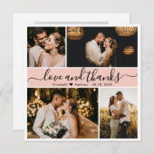 Foto van Love and Bedankt Script Weduwen (Voorkant / Achterkant)