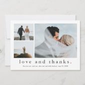 Foto van Love and Bedankt Wedding Photo (Voorkant)