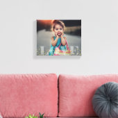 Foto van Love and Sparkles Canvas Afdruk (Insitu (Woonkamer))