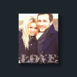 Foto van Love and Sparkles Canvas Afdruk<br><div class="desc">Volledig aftapfotocanvas. Pas het aan met uw trouwdatum,  familienaam of een tekst van uw keuze voor een mooi en uniek stuk wandkunst.</div>