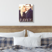 Foto van Love and Sparkles Canvas Afdruk (Insitu (Slaapkamer))