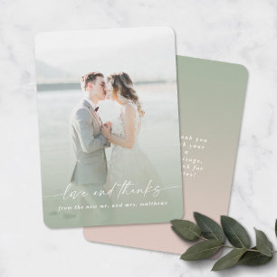 Foto van Love & Bedankt Green & Roze Weddenschap B