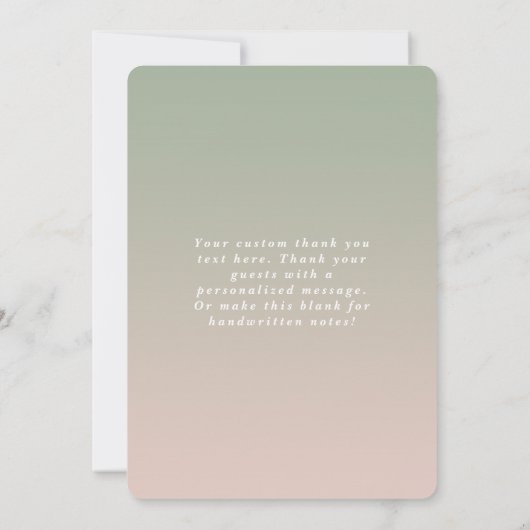 Foto van Love & Bedankt Green & Roze Weddenschap B (Achterkant)