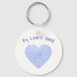 Foto van Love's Hand Fingerprint Sleutelhanger