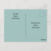 Foto van Low Tide Doorschijnend Atlantische Oceaan Briefkaart (Achterkant)