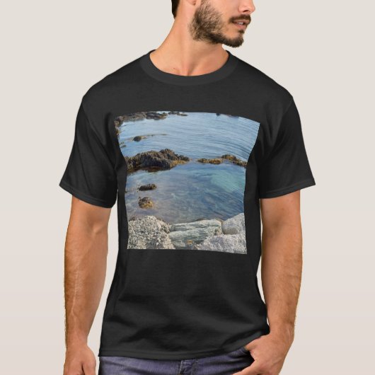 Foto van Low Tide Doorschijnend Atlantische Oceaan T-shirt (Voorkant)