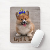 Foto van Loyal and Royal Corgi Puppy Muismat (Met muis)