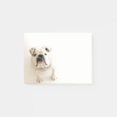 Foto van Loyal White Bulldog Post-it® Notes (Voorkant)