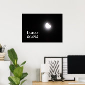 Foto van Lunar Eclipse Moon Poster (Thuiskantoor)