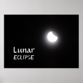 Foto van Lunar Eclipse Moon Poster (Voorkant)