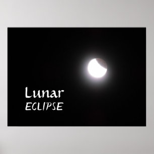 Foto van Lunar Eclipse Poster