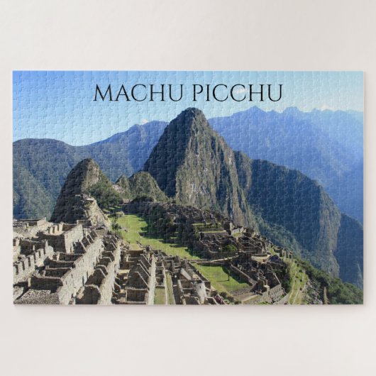 Foto van Machu Picchu Ruins Legpuzzel (Horizontaal)