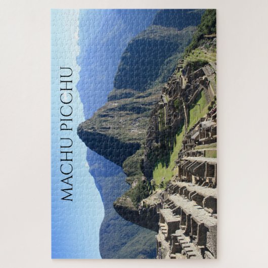 Foto van Machu Picchu Ruins Legpuzzel (Verticaal)