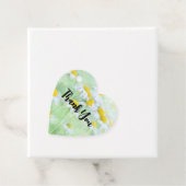 Foto van madeliefjes in een veld Dank u Bedankjes Labels (In situ)