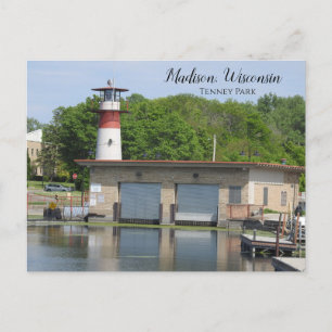 Foto van Madison, Wisconsin Tenney Park Briefkaart