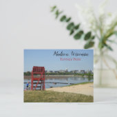 Foto van Madison, Wisconsin Tenney Park Briefkaart (Staand voorkant)