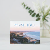 Foto van Malibu California Briefkaart (Staand voorkant)