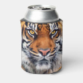 Foto van Mannelijke Siberische tijger Blikjeskoeler (Blikje Achterkant)