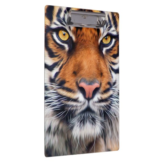 Foto van Mannelijke Siberische tijger Klembord (Rechts)