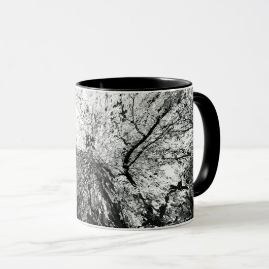 Foto van Maple Tree Inkblot Mok (Voorkant rechts)