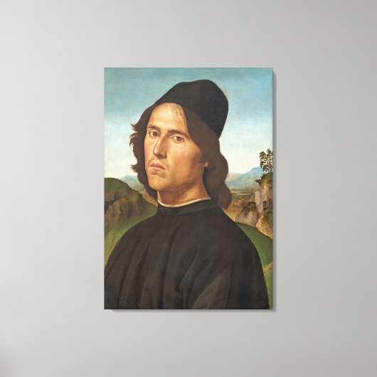 Foto van Marianito Goya, kleinzoon van de kunstena Canvas Afdruk (Voorkant)