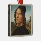 Foto van Marianito Goya, kleinzoon van de kunstena Metalen Ornament (Rechts)