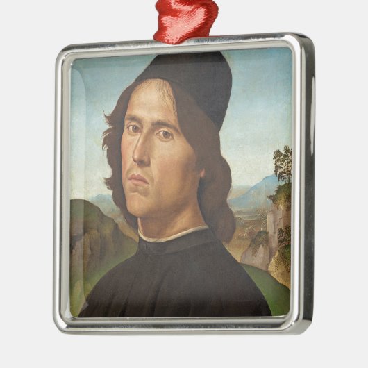 Foto van Marianito Goya, kleinzoon van de kunstena Metalen Ornament (Links)