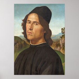 Foto van Marianito Goya, kleinzoon van de kunstena Poster