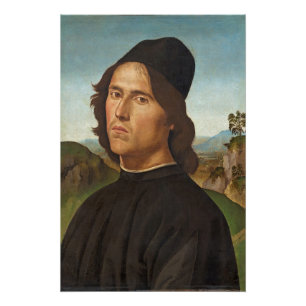 Foto van Marianito Goya, kleinzoon van de kunstena Poster