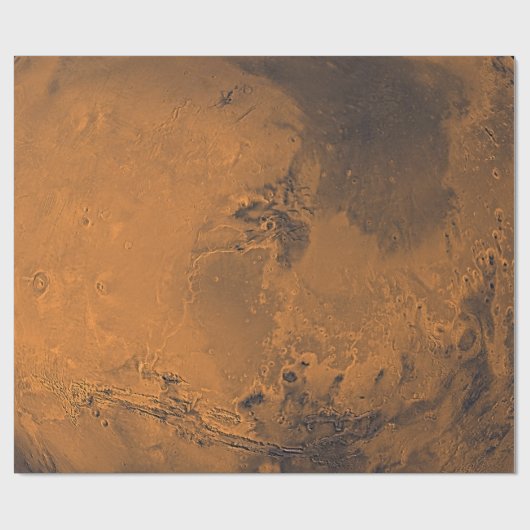 Foto van Mars Surface Planet Cadeaupapier (Vlak)