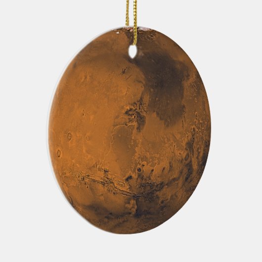 Foto van Mars Surface Planet Keramisch Ornament (Rechts)