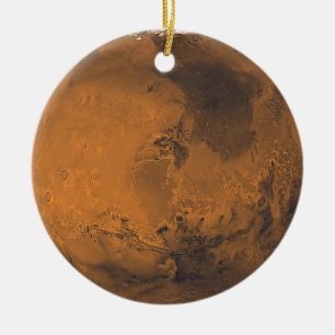 Foto van Mars Surface Planet Keramisch Ornament