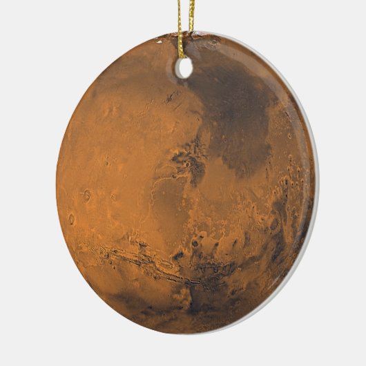 Foto van Mars Surface Planet Keramisch Ornament (Links)
