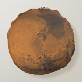 Foto van Mars Surface Planet Rond Kussen